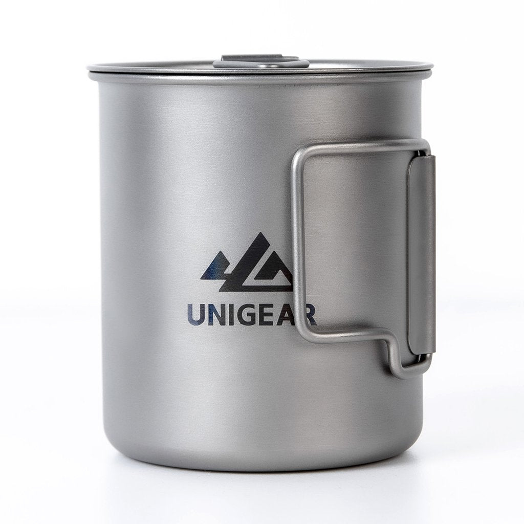 Tasse de Camping 450ml en Titane 100% - Ultra Résistante