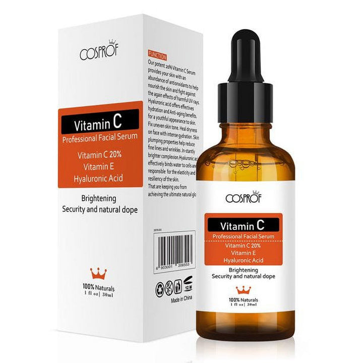 Anti-Aging Hyaluronic Acid Facial Serum for Women with Vitamin C, Aloe