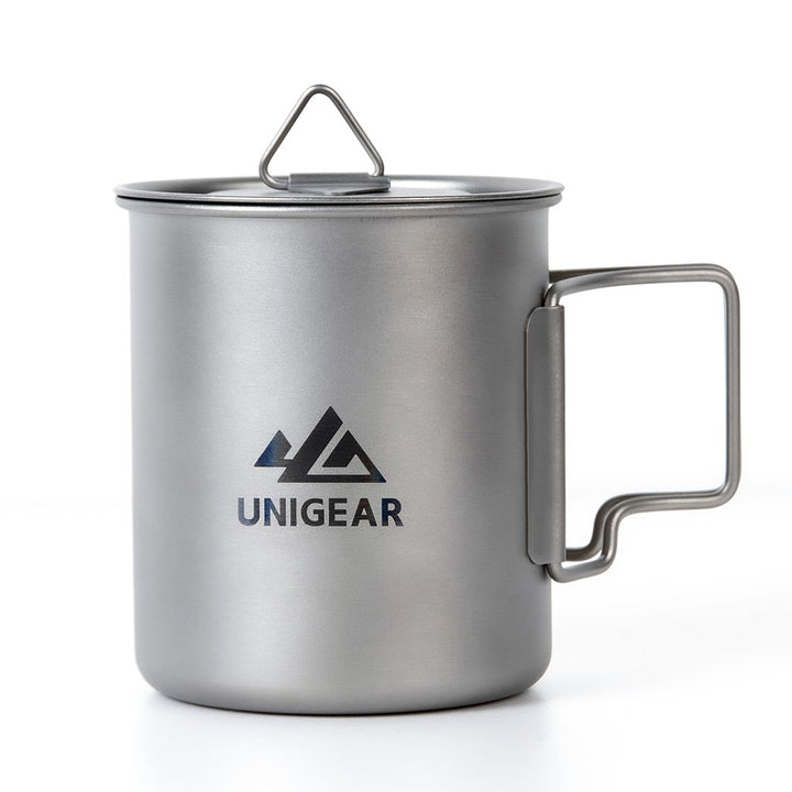 Tasse de Camping 450ml en Titane 100% - Ultra Résistante