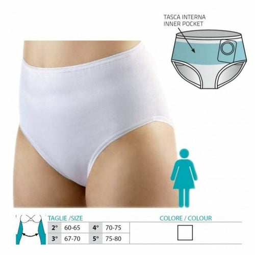 OSTOMY BRIEF/UNDERWEAR for Woman Orione Ref.555