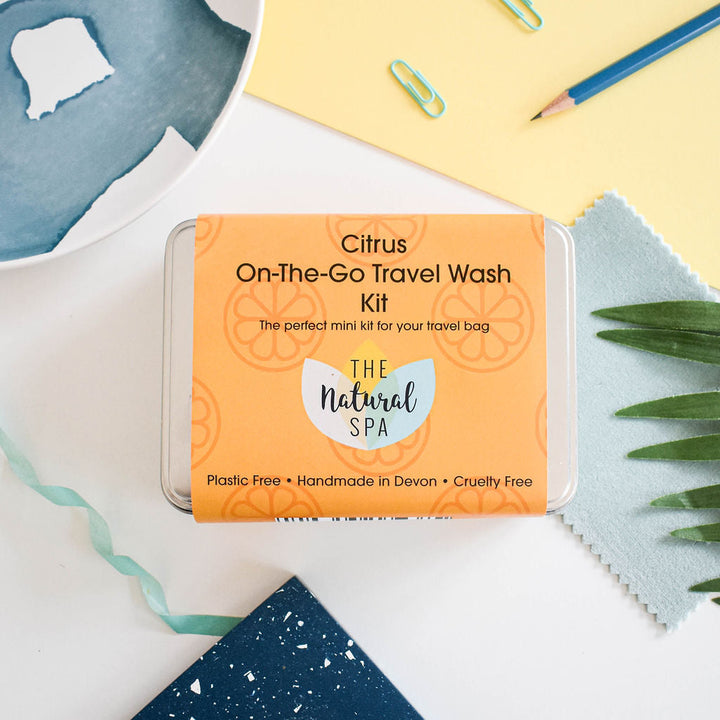 Citrus Mini "on the go" Travel Wash kit