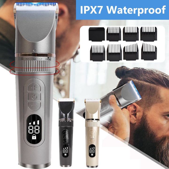 Professional Hair Clipper For Men Beard Trimmer Machine 