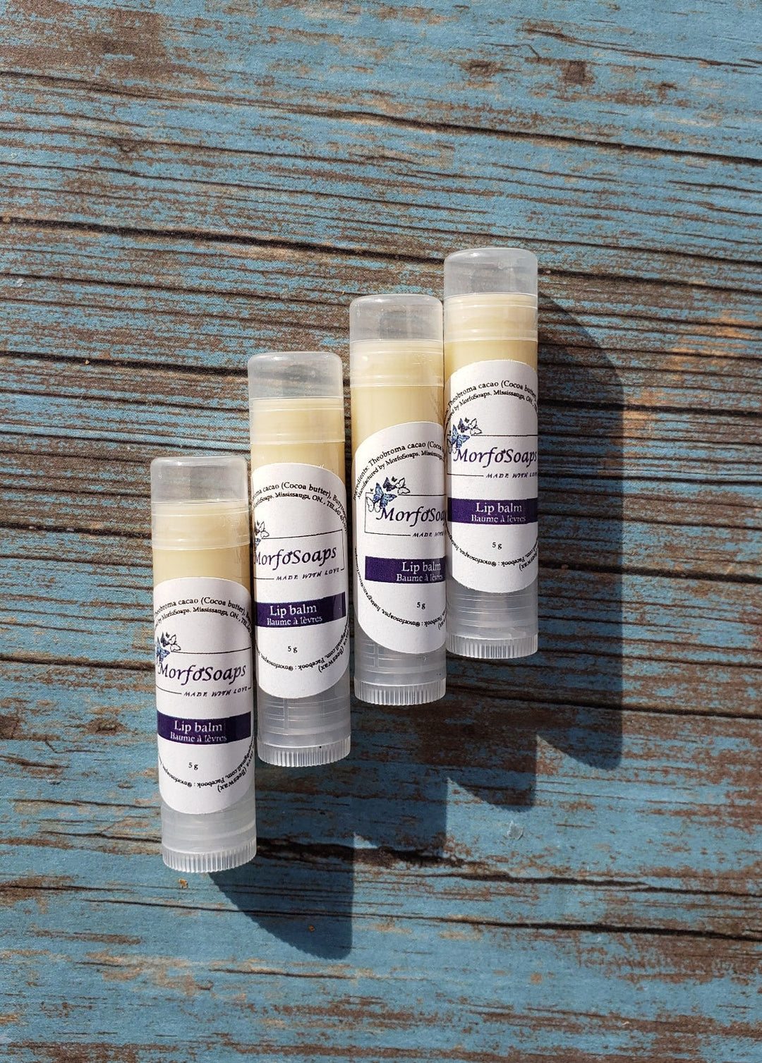 Natural Handmade Lip Balm, Unscented