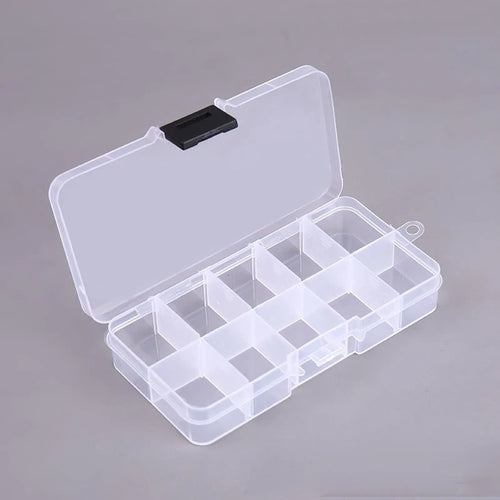 Portable Storage Box Nail Accessoires Wipes Cotton Pads Swab Rods