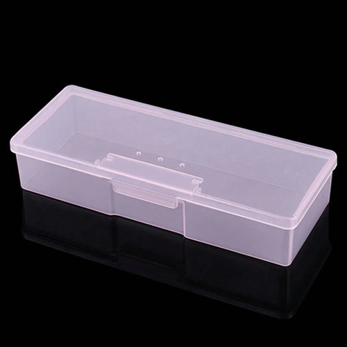 Portable Storage Box Nail Accessoires Wipes Cotton Pads Swab Rods