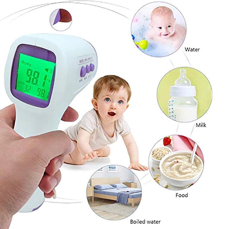 Health Portable Digital Infrared Forehead Thermometer Fever