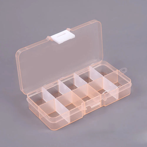 Portable Storage Box Nail Accessoires Wipes Cotton Pads Swab Rods