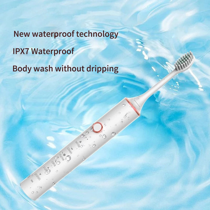 Ultrasonic Sonic Electric Toothbrush for Adults USB Rechargeable