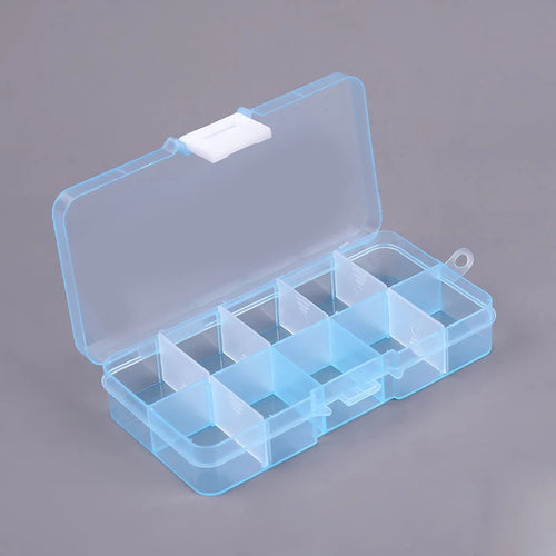 Portable Storage Box Nail Accessoires Wipes Cotton Pads Swab Rods