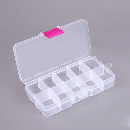 Portable Storage Box Nail Accessoires Wipes Cotton Pads Swab Rods