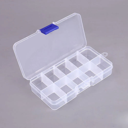 Portable Storage Box Nail Accessoires Wipes Cotton Pads Swab Rods