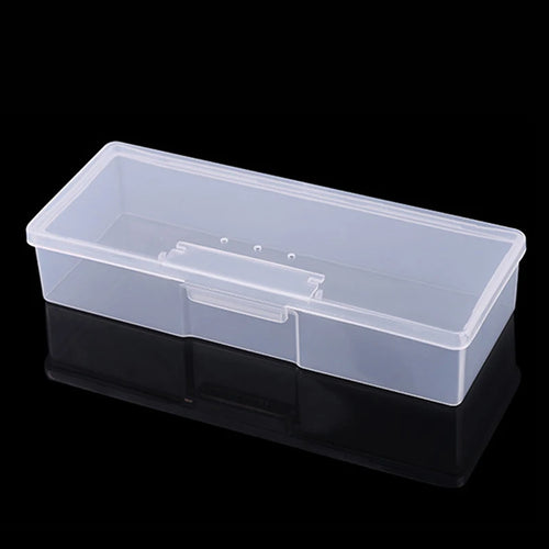 Portable Storage Box Nail Accessoires Wipes Cotton Pads Swab Rods