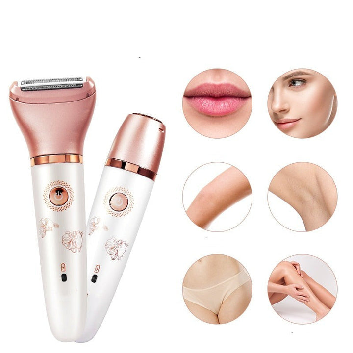 USB Shaver For Women Facial Hair Remover Leg Body Hair Removal