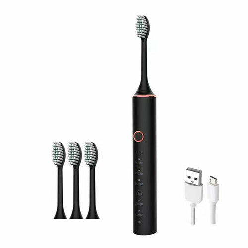 Ultrasonic Sonic Electric Toothbrush for Adults USB Rechargeable