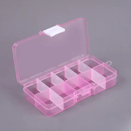 Portable Storage Box Nail Accessoires Wipes Cotton Pads Swab Rods