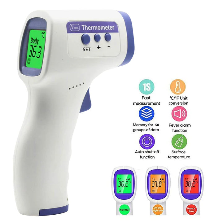 Health Portable Digital Infrared Forehead Thermometer Fever