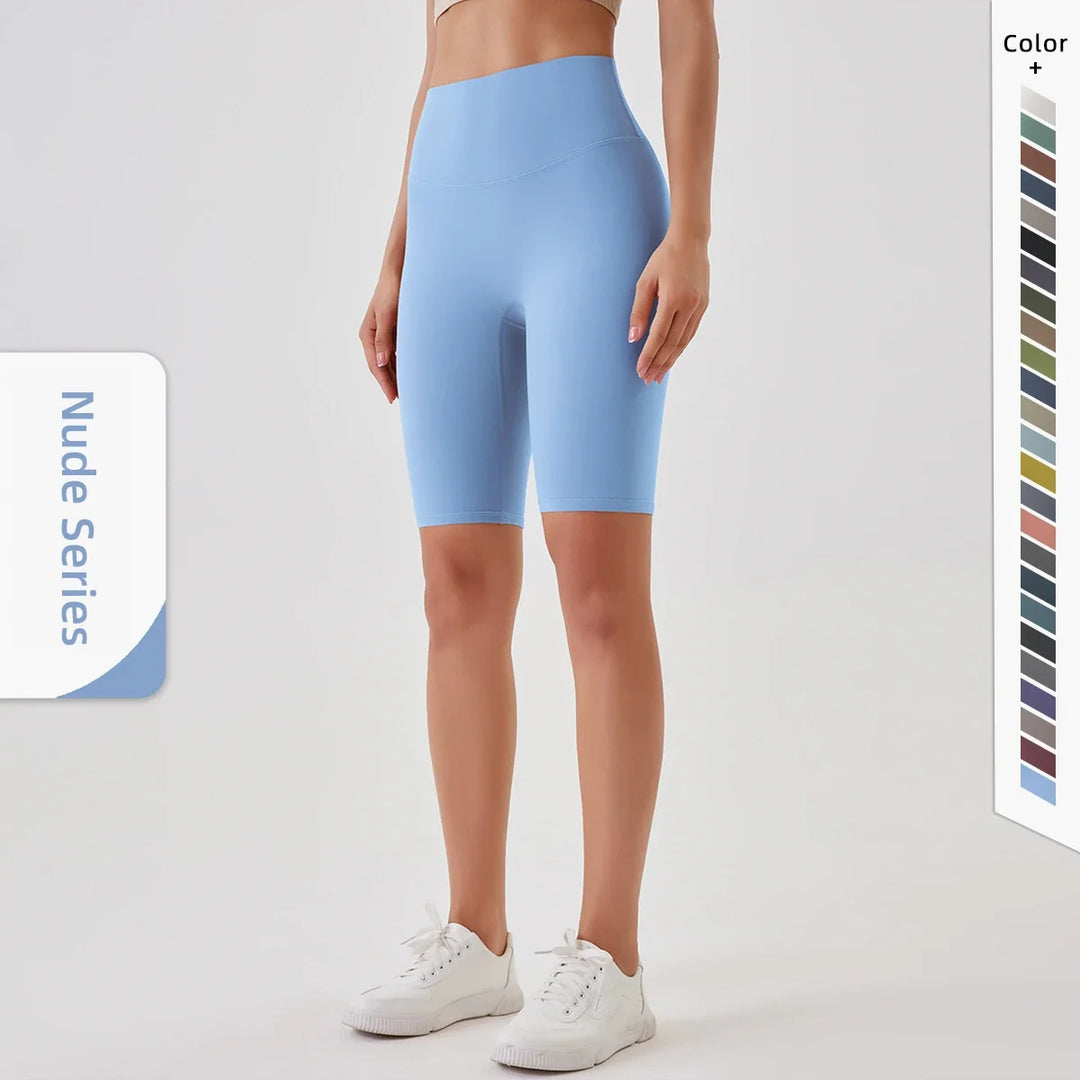 Shorts de Yoga Taille Haute 2024 - Lifting et Sans Coutures