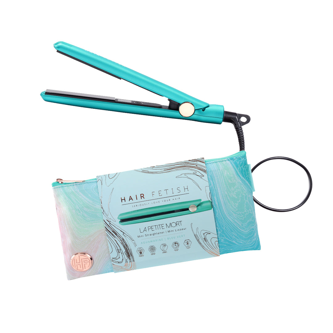 Hair Fetish Mini Flat Iron (with Designer Travel Pouch)