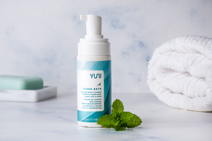 YUNI FLASH BATH No Rinse Body Cleansing Foam