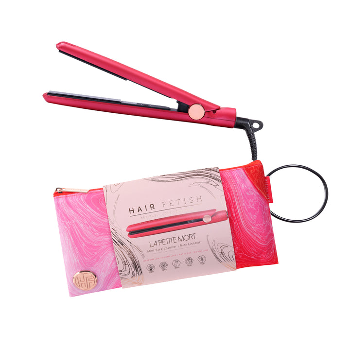 Hair Fetish Mini Flat Iron (with Designer Travel Pouch)