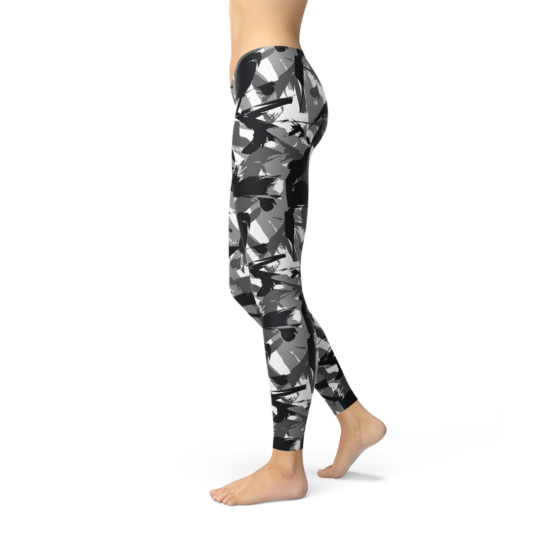 Womens Urban Camo Leggings