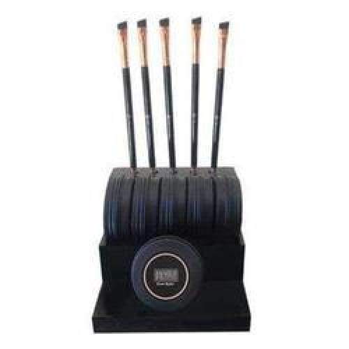 Elegant Display Stand for Brow Balm and Angled Brow Brush