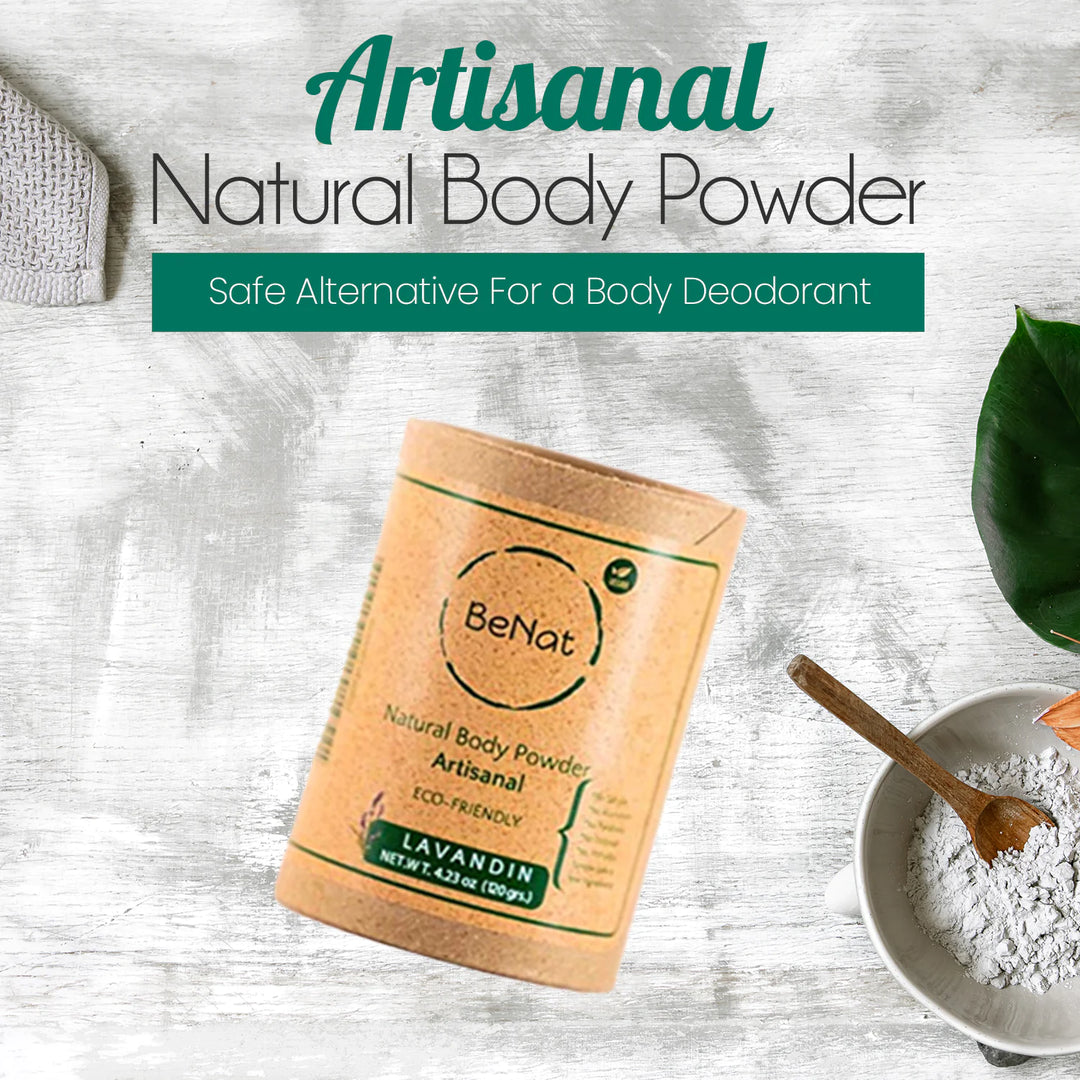 All-Natural Body Powder. Eco-Friendly. 