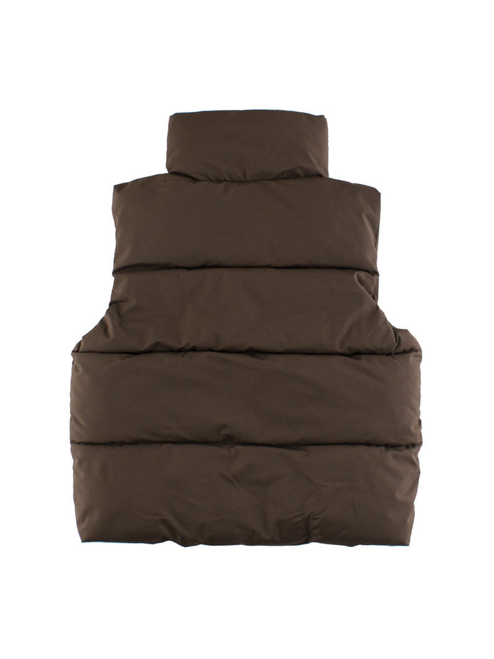 Style Kids’ Unisex Outerwear: Sleeveless Single Breasted Coat for