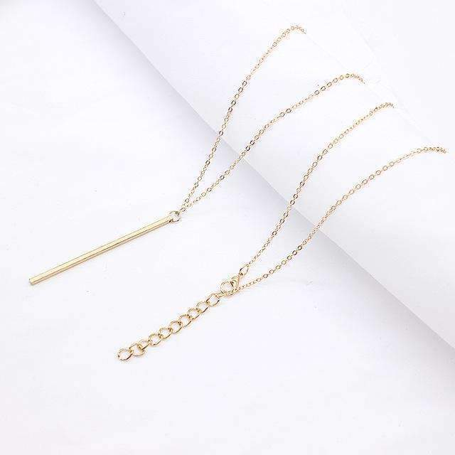 Vertical Bar Necklace