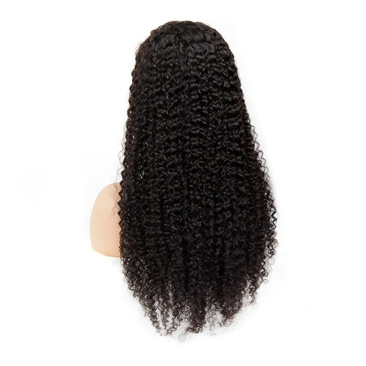 U Part Wig Kinky Curly Human Hair Wigs For Black Women Brazilian Remy